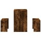 vidaXL 3-tlg. Esstisch und Bank Set Räuchereiche Holzwerkstoff vidaXL 3-tlg. Esstisch und Bank Set Räuchereiche Holzwerkstoff