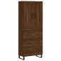 vidaXL Highboard Braun Eichen-Optik 69,5x34x180 cm Holzwerkstoff vidaXL Highboard Braun Eichen-Optik 69,5x34x180 cm Holzwerkstoff