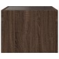 vidaXL Couchtisch mit Infinity-LED Braun Eichen-Optik 40x40x30 cm vidaXL Couchtisch mit Infinity-LED Braun Eichen-Optik 40x40x30 cm