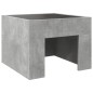 vidaXL Couchtisch mit Infinity-LED Betongrau 40x40x30 cm vidaXL Couchtisch mit Infinity-LED Betongrau 40x40x30 cm