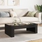 vidaXL Couchtisch mit Infinity-LED Schwarz 90x50x30 cm vidaXL Couchtisch mit Infinity-LED Schwarz 90x50x30 cm
