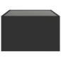 vidaXL Couchtisch mit Infinity-LED Schwarz 90x50x30 cm vidaXL Couchtisch mit Infinity-LED Schwarz 90x50x30 cm