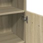 vidaXL Badschrank Sonoma-Eiche 30,5x30x179 cm Holzwerkstoff vidaXL Badschrank Sonoma-Eiche 30,5x30x179 cm Holzwerkstoff