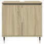 vidaXL Badschrank Sonoma-Eiche 58x33x60 cm Holzwerkstoff vidaXL Badschrank Sonoma-Eiche 58x33x60 cm Holzwerkstoff