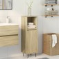vidaXL Badschrank Sonoma-Eiche 30x30x100 cm Holzwerkstoff vidaXL Badschrank Sonoma-Eiche 30x30x100 cm Holzwerkstoff