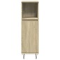 vidaXL Badschrank Sonoma-Eiche 30x30x100 cm Holzwerkstoff vidaXL Badschrank Sonoma-Eiche 30x30x100 cm Holzwerkstoff