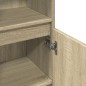 vidaXL Badschrank Sonoma-Eiche 30x30x100 cm Holzwerkstoff vidaXL Badschrank Sonoma-Eiche 30x30x100 cm Holzwerkstoff