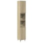 vidaXL Badschrank Sonoma-Eiche 30x30x190 cm Holzwerkstoff vidaXL Badschrank Sonoma-Eiche 30x30x190 cm Holzwerkstoff