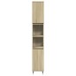 vidaXL Badschrank Sonoma-Eiche 30x30x190 cm Holzwerkstoff vidaXL Badschrank Sonoma-Eiche 30x30x190 cm Holzwerkstoff
