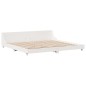 vidaXL Massivholzbett ohne Matratze Weiß 200x200 cm Kiefernholz vidaXL Massivholzbett ohne Matratze Weiß 200x200 cm Kiefernholz