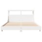 vidaXL Massivholzbett ohne Matratze Weiß 140x200 cm Kiefernholz vidaXL Massivholzbett ohne Matratze Weiß 140x200 cm Kiefernholz
