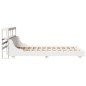 vidaXL Massivholzbett ohne Matratze Weiß 140x200 cm Kiefernholz vidaXL Massivholzbett ohne Matratze Weiß 140x200 cm Kiefernholz
