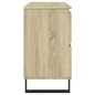 vidaXL Badschrank Sonoma-Eiche 80x33x60 cm Holzwerkstoff vidaXL Badschrank Sonoma-Eiche 80x33x60 cm Holzwerkstoff