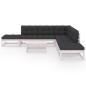 vidaXL 8-tlg. Garten-Lounge-Set mit Kissen Kiefer Massivholz vidaXL 8-tlg. Garten-Lounge-Set mit Kissen Kiefer Massivholz