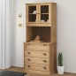 vidaXL Highboard VIGO 80x40x176 cm Massivholz Kiefer vidaXL Highboard VIGO 80x40x176 cm Massivholz Kiefer
