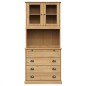vidaXL Highboard VIGO 80x40x176 cm Massivholz Kiefer vidaXL Highboard VIGO 80x40x176 cm Massivholz Kiefer