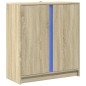 vidaXL LED-Sideboard Sonoma-Eiche 77x34x85 cm Holzwerkstoff vidaXL LED-Sideboard Sonoma-Eiche 77x34x85 cm Holzwerkstoff