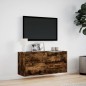 vidaXL TV-Wandschrank mit LED-Beleuchtung Räuchereiche 100x31x45 cm vidaXL TV-Wandschrank mit LED-Beleuchtung Räuchereiche 100x31x45 cm