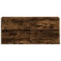 vidaXL TV-Wandschrank mit LED-Beleuchtung Räuchereiche 100x31x45 cm vidaXL TV-Wandschrank mit LED-Beleuchtung Räuchereiche 100x31x45 cm