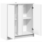 vidaXL LED-Sideboard Weiß 77x34x85 cm Holzwerkstoff vidaXL LED-Sideboard Weiß 77x34x85 cm Holzwerkstoff