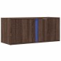 vidaXL TV-Wandschrank mit LED-Beleuchtung Eichen-Optik 80x31x35 cm vidaXL TV-Wandschrank mit LED-Beleuchtung Eichen-Optik 80x31x35 cm