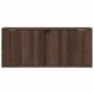 vidaXL TV-Wandschrank mit LED-Beleuchtung Eichen-Optik 80x31x35 cm vidaXL TV-Wandschrank mit LED-Beleuchtung Eichen-Optik 80x31x35 cm