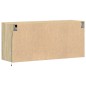 vidaXL TV-Wandschrank mit LED-Beleuchtung Sonoma-Eiche 100x31x45 cm vidaXL TV-Wandschrank mit LED-Beleuchtung Sonoma-Eiche 100x31x45 cm