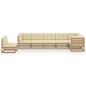 vidaXL 7-tlg. Garten-Lounge-Set mit Kissen Massivholz Kiefer vidaXL 7-tlg. Garten-Lounge-Set mit Kissen Massivholz Kiefer