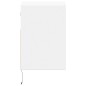 vidaXL TV-Wandschrank mit LED-Beleuchtung Weiß 41x31x45 cm vidaXL TV-Wandschrank mit LED-Beleuchtung Weiß 41x31x45 cm