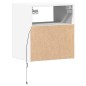 vidaXL TV-Wandschrank mit LED-Beleuchtung Weiß 41x31x45 cm vidaXL TV-Wandschrank mit LED-Beleuchtung Weiß 41x31x45 cm