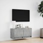 vidaXL TV-Wandschrank mit LED-Beleuchtung Betongrau 80x31x35 cm vidaXL TV-Wandschrank mit LED-Beleuchtung Betongrau 80x31x35 cm