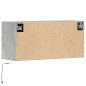 vidaXL TV-Wandschrank mit LED-Beleuchtung Betongrau 80x31x35 cm vidaXL TV-Wandschrank mit LED-Beleuchtung Betongrau 80x31x35 cm
