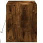 vidaXL TV-Wandschrank mit LED-Beleuchtung Räuchereiche 100x31x35 cm vidaXL TV-Wandschrank mit LED-Beleuchtung Räuchereiche 100x31x35 cm