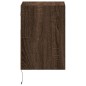 vidaXL TV-Wandschränke LED-Beleuchtung 2 Stk. Eichen-Optik 41x31x45 cm vidaXL TV-Wandschränke LED-Beleuchtung 2 Stk. Eichen-Optik 41x31x45 cm