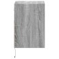 vidaXL TV-Wandschränke LED-Beleuchtung 2 Stk. Grau Sonoma 41x31x45 cm vidaXL TV-Wandschränke LED-Beleuchtung 2 Stk. Grau Sonoma 41x31x45 cm