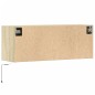 vidaXL TV-Wandschrank mit LED-Beleuchtung Sonoma-Eiche 100x31x35 cm vidaXL TV-Wandschrank mit LED-Beleuchtung Sonoma-Eiche 100x31x35 cm