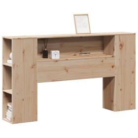 vidaXL Kopfteil mit Stauraum 150 cm Massivholz Kiefer
