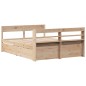 vidaXL Massivholzbett ohne Matratze 140x190 cm Kiefernholz vidaXL Massivholzbett ohne Matratze 140x190 cm Kiefernholz