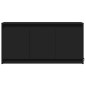 vidaXL TV-Schrank mit LED-Beleuchtung Schwarz 100x34x50 cm vidaXL TV-Schrank mit LED-Beleuchtung Schwarz 100x34x50 cm