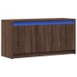 vidaXL TV-Schrank mit LED-Beleuchtung Braun Eichen-Optik 100x34x50 cm vidaXL TV-Schrank mit LED-Beleuchtung Braun Eichen-Optik 100x34x50 cm