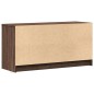 vidaXL TV-Schrank mit LED-Beleuchtung Braun Eichen-Optik 100x34x50 cm vidaXL TV-Schrank mit LED-Beleuchtung Braun Eichen-Optik 100x34x50 cm