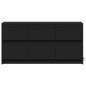 vidaXL TV-Schrank mit LED-Beleuchtung Schwarz 100x34x50 cm vidaXL TV-Schrank mit LED-Beleuchtung Schwarz 100x34x50 cm