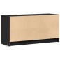vidaXL TV-Schrank mit LED-Beleuchtung Schwarz 100x34x50 cm vidaXL TV-Schrank mit LED-Beleuchtung Schwarz 100x34x50 cm