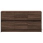 vidaXL TV-Schrank mit LED-Beleuchtung Braun Eichen-Optik 100x34x50 cm vidaXL TV-Schrank mit LED-Beleuchtung Braun Eichen-Optik 100x34x50 cm