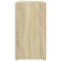vidaXL Waschbeckenunterschrank Sonoma-Eiche 60x33x60 cm Holzwerkstoff