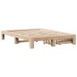 vidaXL Massivholzbett ohne Matratze 150x200 cm Kiefernholz vidaXL Massivholzbett ohne Matratze 150x200 cm Kiefernholz