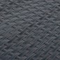 vidaXL Balkon-Sichtschutz Anthrazit 1000x80 cm Poly Rattan vidaXL Balkon-Sichtschutz Anthrazit 1000x80 cm Poly Rattan