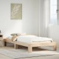 vidaXL Massivholzbett ohne Matratze 100x200 cm Kiefernholz vidaXL Massivholzbett ohne Matratze 100x200 cm Kiefernholz