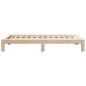 vidaXL Massivholzbett ohne Matratze 100x200 cm Kiefernholz vidaXL Massivholzbett ohne Matratze 100x200 cm Kiefernholz