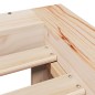 vidaXL Massivholzbett ohne Matratze 100x200 cm Kiefernholz vidaXL Massivholzbett ohne Matratze 100x200 cm Kiefernholz